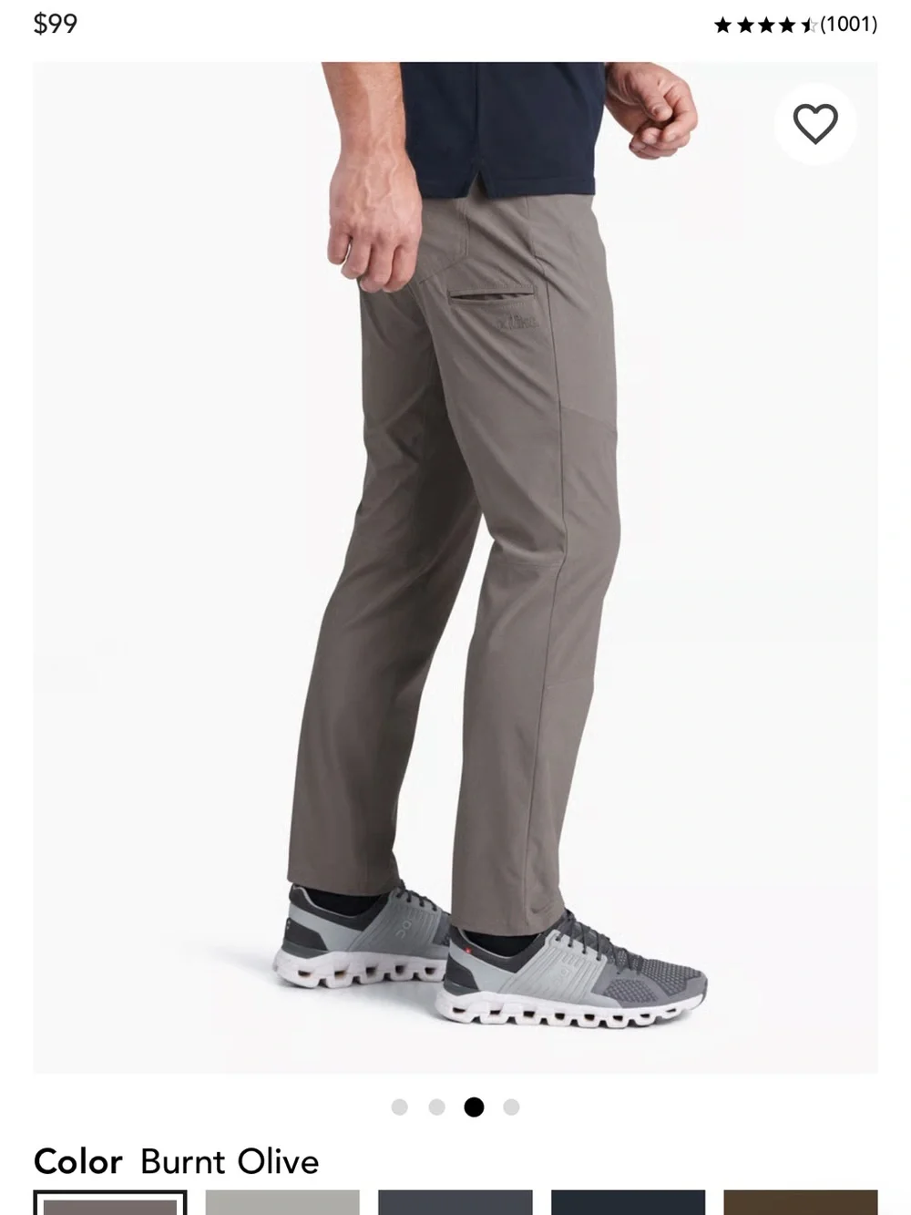 Kuhl Deceptr Pants Size 34x30